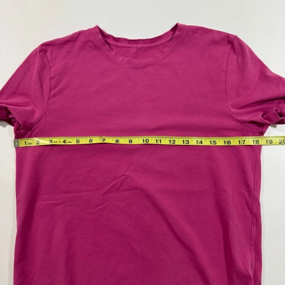 Lululemon Love Crew Tee Shirt Pink Short Sleeve
